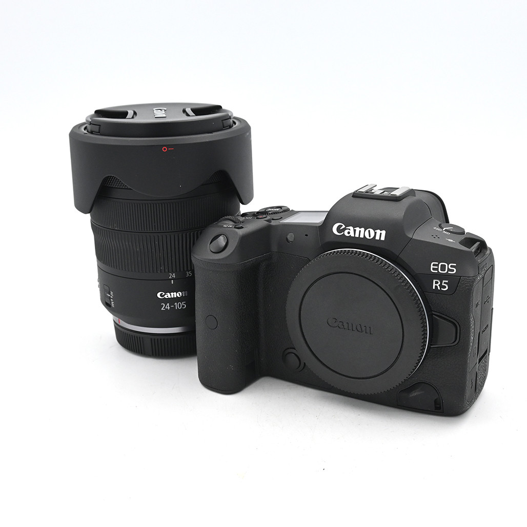 USED CANON EOS R5 W/24-105 F4 L IS