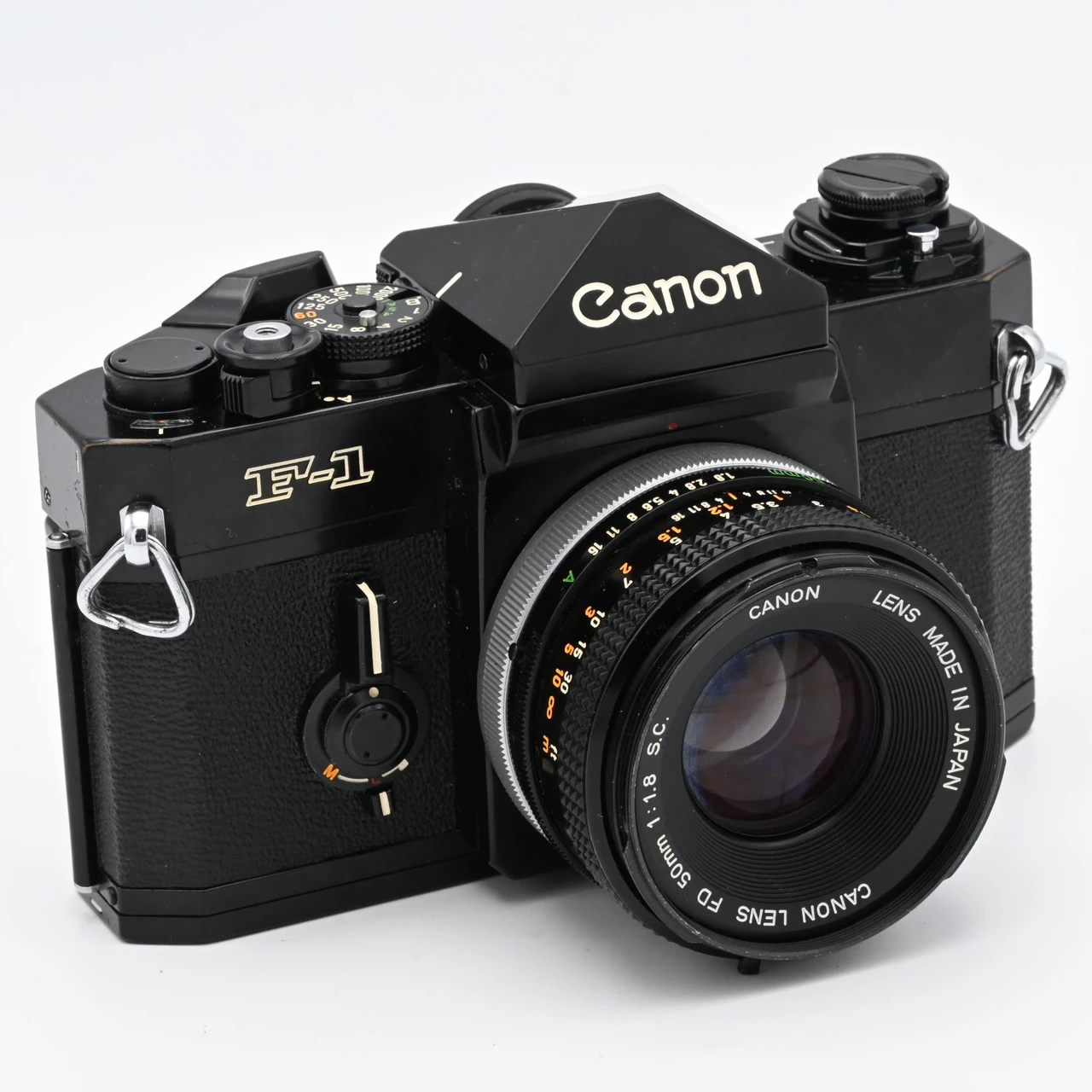 USED CANON F-1 W/50 1.8 FD