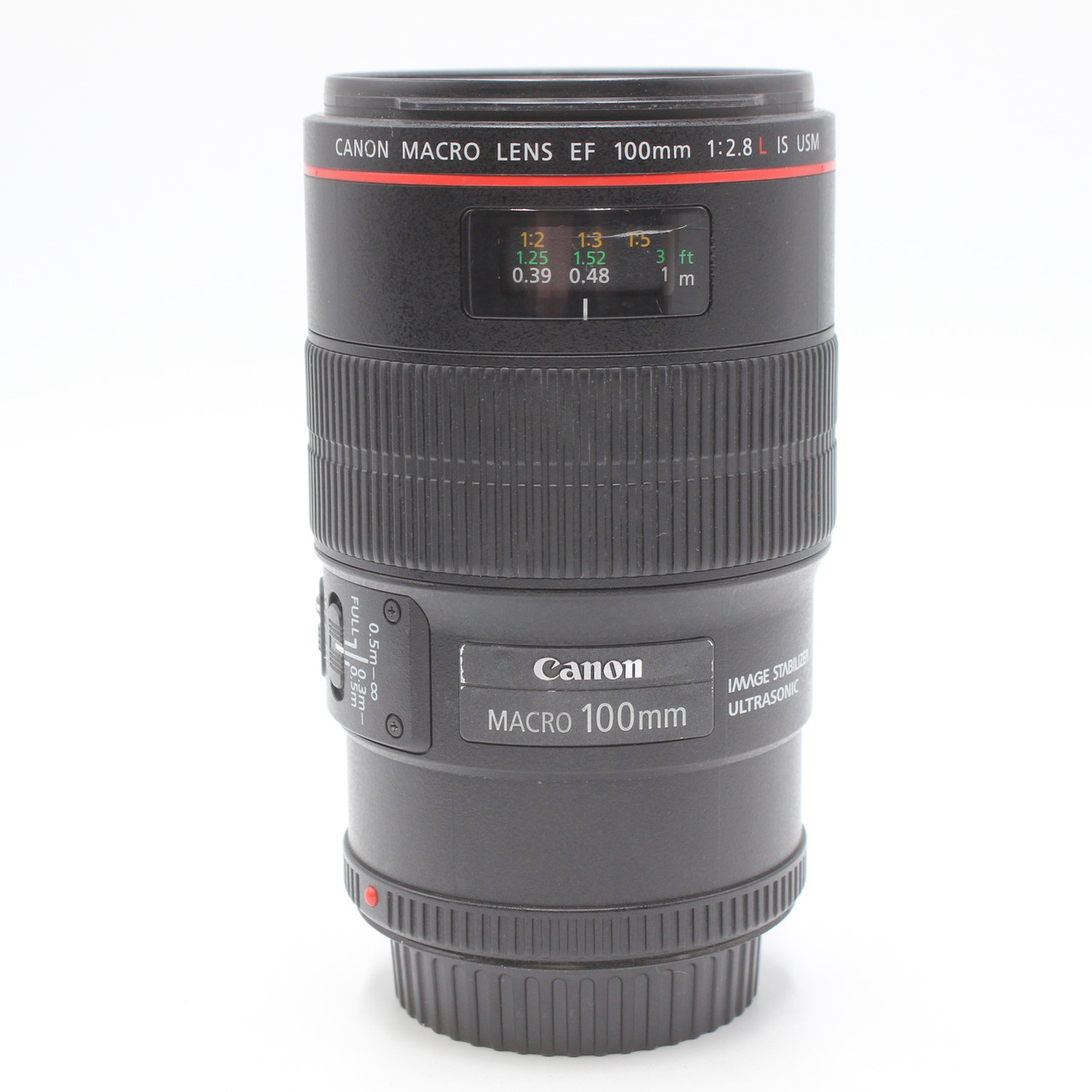 USED CANON EF 100 2.8 L IS MACRO