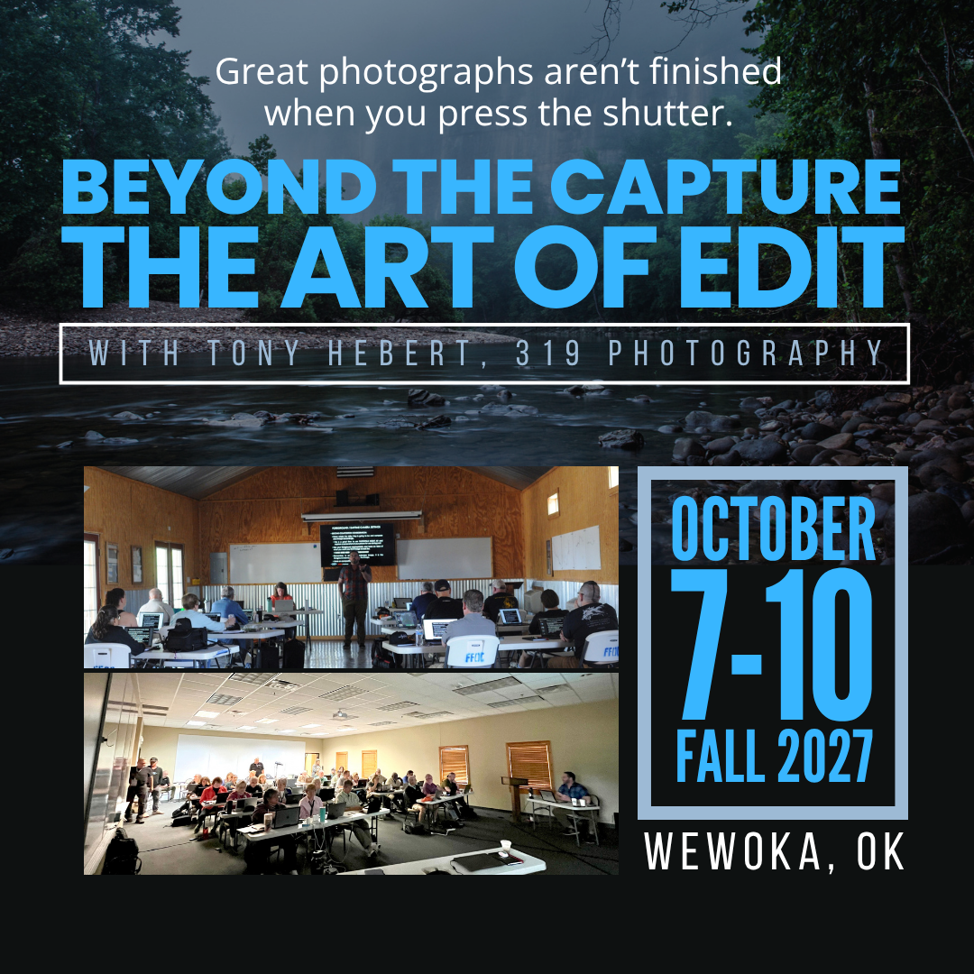 Beyond the Capture: The Art of the Edit with Tony Hebert