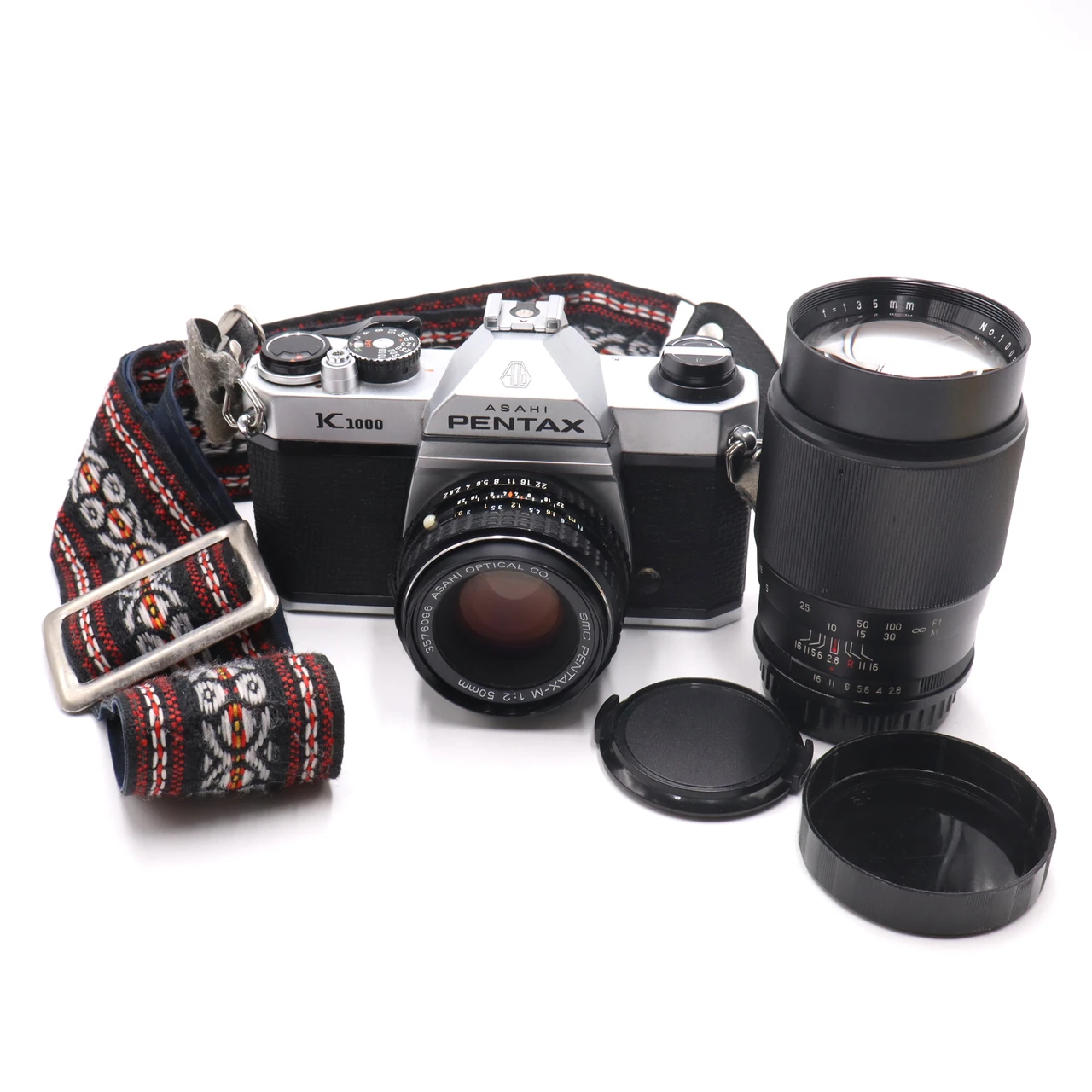 USED PENTAX K1000 2-LENS KIT