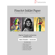 Hahnemuhle Matte Textured FineArt Inkjet Paper Sample Pack (8.5 x 11", 10 Sheets)