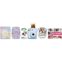 Fujifilm Instax Mini 12 Instant Film Camera Bundle, Lilac Purple