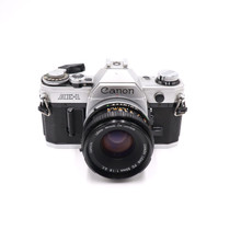 USED CANON AE-1 WITH 2 LENSES