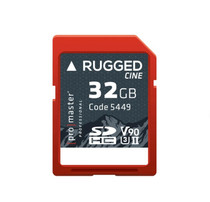 PROMASTER 32GB Rugged CINE UHS-II V90 SD Memory Card