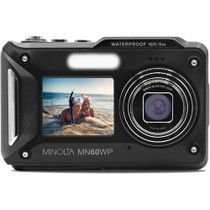 Minolta MN60WP Waterproof Dual Screen Digital Camera (Black)