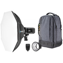 Westcott FJ400 II Strobe 1-Light Backpack Kit / Multi Brand Trigger