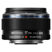 OM SYSTEM M.Zuiko Digital 17mm f/1.8 II Lens
