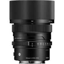 Sigma 50mm f/2 DG Contemporary Lens, Black (Sony E)