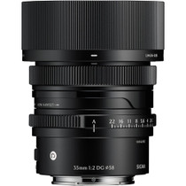 Sigma 35mm f/2 DG Contemporary Lens, Black (Sony E)