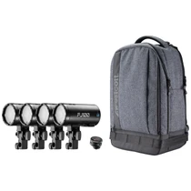 Westcott FJ100 Strobe 4-Light Backpack Kit with FJ-T1 M Wireless Trigger