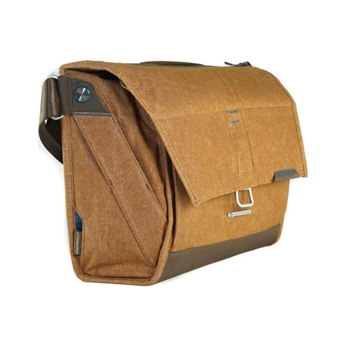 Peak Design The Everyday Messenger Shoulder Bag for DSLR, 3 Lenses, & Accessories, Heritage Tan Peak Design The Everyday Messenger Shoulder Bag for DSLR, 3 Lenses, & Accessories, Heritage Tan