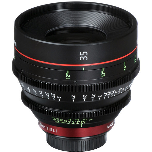 CANON シネレンズ CN-E 35mm T1.5 L F（フィート表記） Canon CN-E 35mm T1.5 L F Cinema Prime Lens (EF Mount) 9139B001