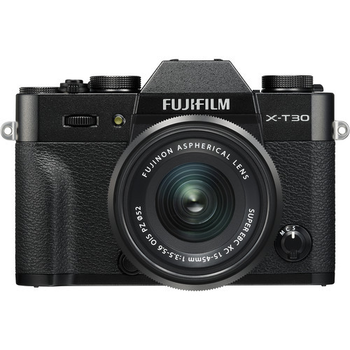 Fujifilm X-T30 and 15-45mm F3.5-5.6 Optical Image Stabilizer Power Zoom Lens Kit (Black) Fujifilm X-T30 and 15-45mm F3.5-5.6 Optical Image Stabilizer Power Zoom Lens Kit (Black)