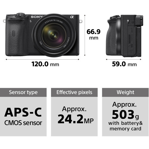  Sony Alpha A6600 Mirrorless Camera : Electronics