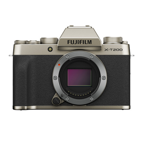 Fujifilm X-T200 Mirrorless Digital Camera Body (Champagne Gold) Fujifilm X-T200 Mirrorless Digital Camera Body (Champagne Gold)