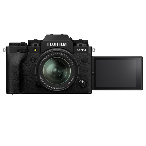 Fujifilm X-T4 Mirrorless Digital Camera with XF18-55mm F2.8-4 R OIS WR Kit  (Black) | Bedfords.com