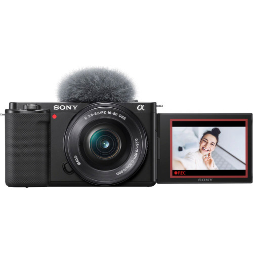 Sony ZV-E10 Mirrorless Camera with 16-50mm Lens (Black) - ILCZV-E10L/B  27242922129