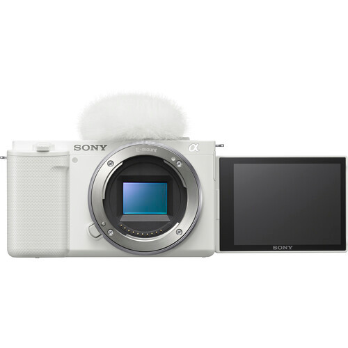 Sony ZV-E10 Mirrorless Camera (White)