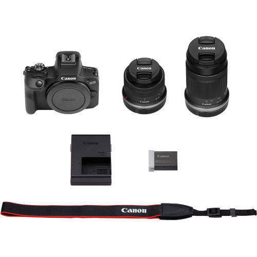 Canon EOS R100 with RF-S 18-45mm f/4.5-6.3 & RF-S 55-210mm f/5-7.1 Lens  (13803356649)