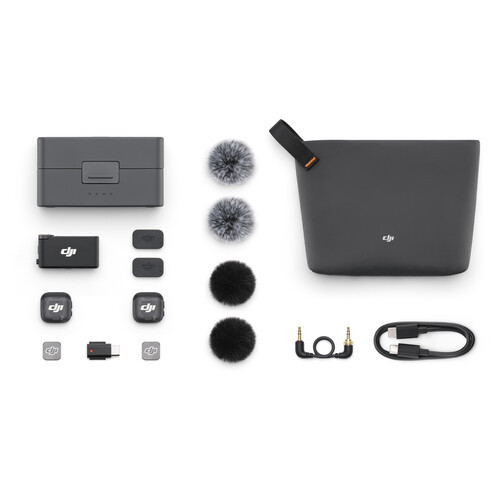 DJI Mic 3 2-Person Compact Wireless Microphone System with