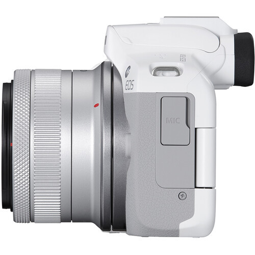 Canon EOS R50 Mirrorless Camera with 18-45mm Lens (White