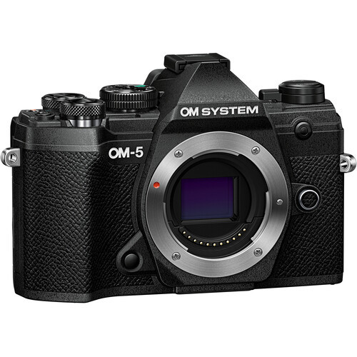 OM SYSTEM OM-5 Mirrorless Camera (Black) | Bedfords.com