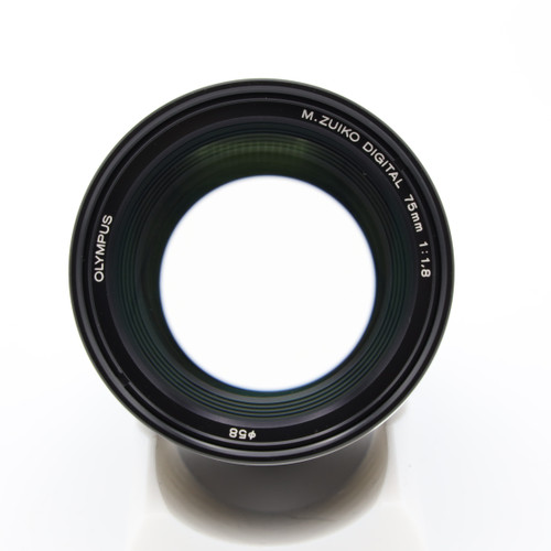 USED OLYMPUS 75 1.8 - Bedford Camera & Video
