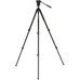 Benro Aluminum Tripod with S2 PRO 60mm Flat Base Video Head