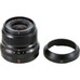 Fujifilm XF 23mm F2 R WR Lens (Black)