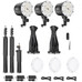 Westcott U60-B Bi-Color LED 3-Light Softbox Kit