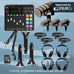 Static 4-Person Podcasting Setup Package