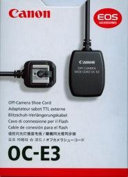 Canon OC-E3 EOS Dedicated TTL Off-Camera Shoe Cord