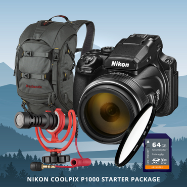 Nikon Coolpix P1000 Outdoor Wildlife Package | Bedfords.com