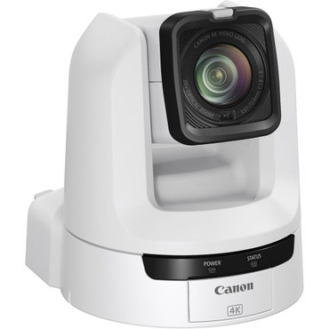 Canon CR-N300 4K NDI PTZ Camera with 20x Zoom (Titanium White