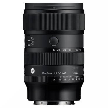 Sigma 17-40mm f/1.8 DC Art Lens (Canon RF)