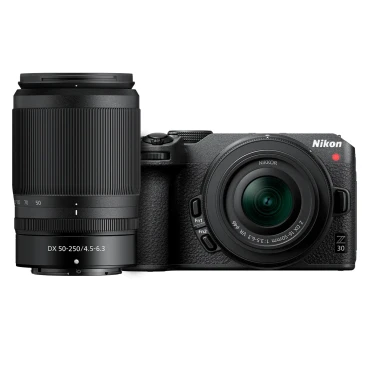 Nikon Z 30 with Z 16-50mm f/3.5-6.3 & 50-250mm f/4.5-6.3 Lenses