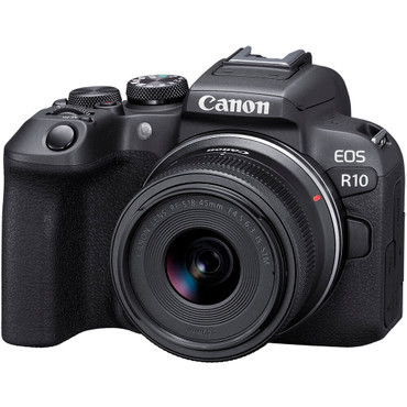 Canon EOS R10 with RF-S 18-45mm F4.5-6.3 IS STM Lens