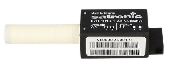 Honeywell IRD 1010 white, right, infrared flicker detector, Satronic 1650106U