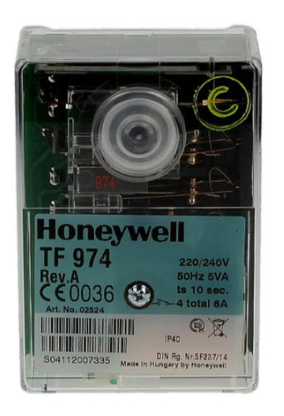 Honeywell TF 974 Satronic  02524U Oil burner control unit