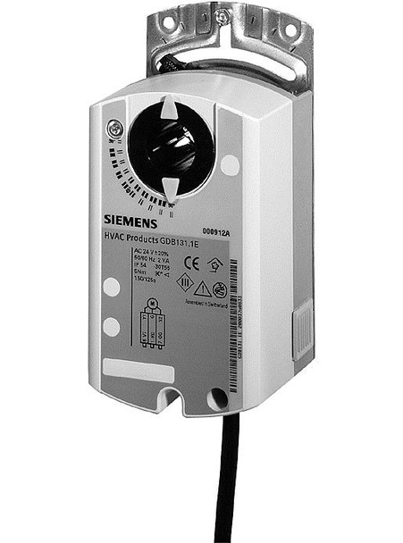 Siemens GDB166.1E rotary air damper actuator
