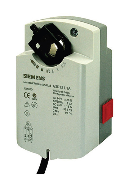 Siemens GSD126.1A rotary air damper actuator