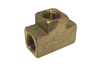 FTG-AIR-TEE-BRASS 1/4