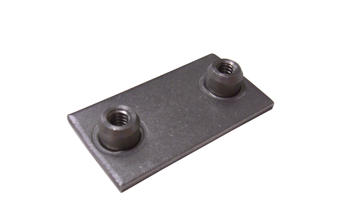 CLAMP-GREEN-WELDPLATE-1/2-SGL