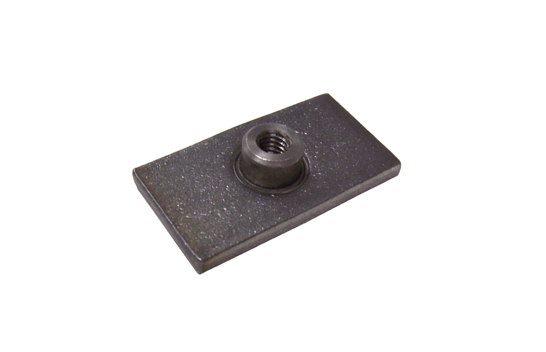 CLAMP-GREEN-WELDPLATE-3/8-DBL