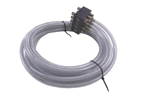 FOAMER-DISTRIB TEE-ASM 4POS