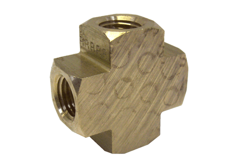 FTG-AIR-CROSS-BRASS 1/4