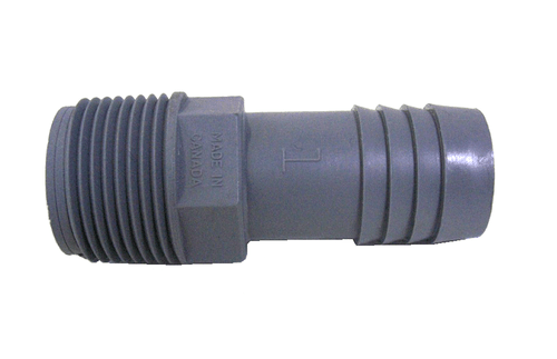 FTG-BARB-MALE-PVC 3/4X3/4NPT