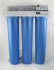 The UV20-3 combines ultraviolet filtration with a five micron sediment filter & a ten micron carbon block filter.