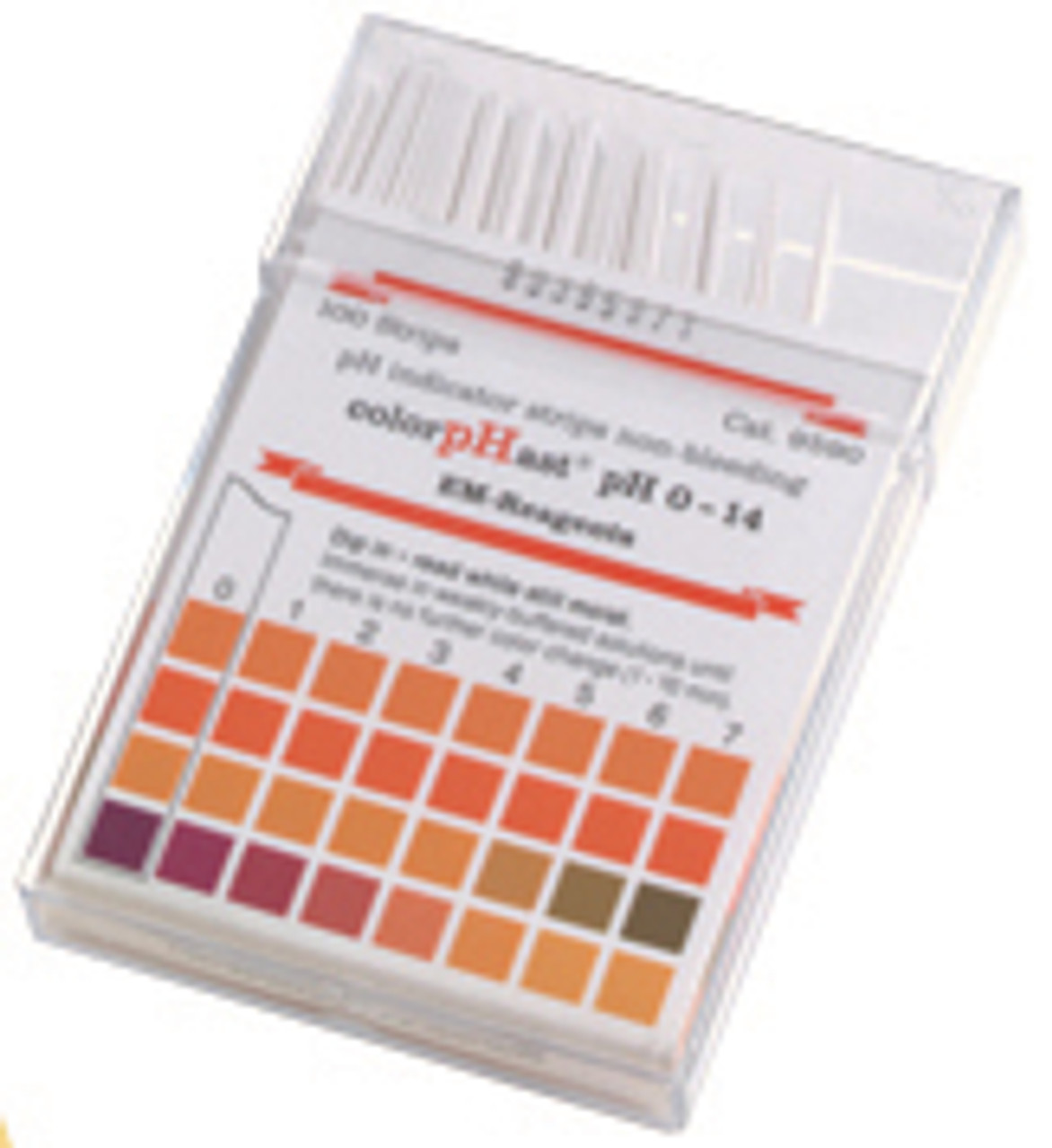 pH Paper,0 - 14 pH, Range 100/pk